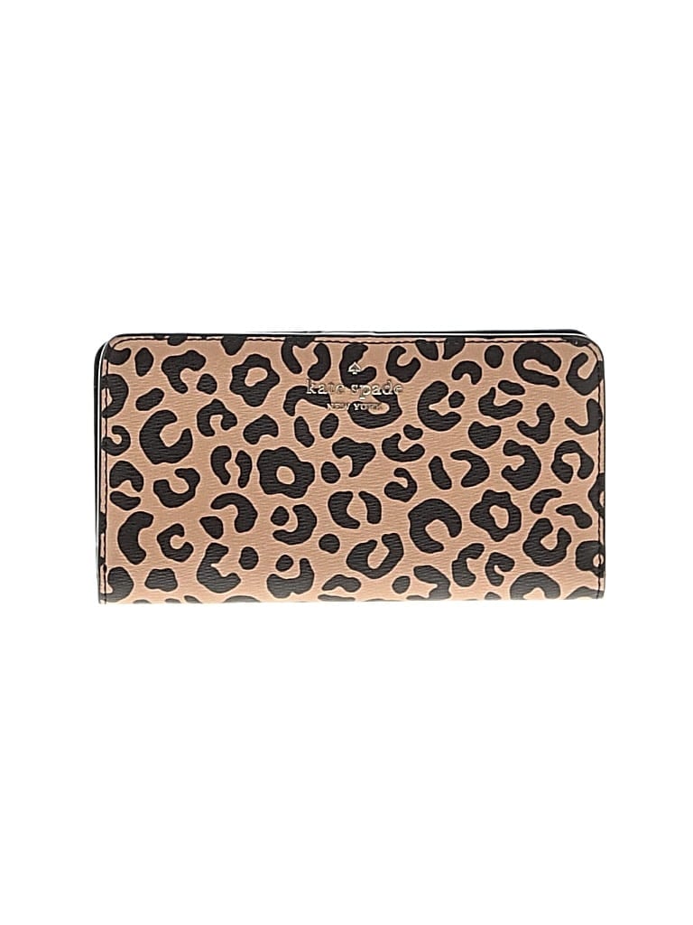 Pre-owned Kate Spade New York Wallet In Gold