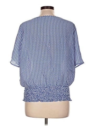 MICHAEL Michael Kors Short Sleeve Blouse (view 2)