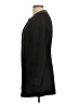 Zara 100% Acetate Black Coat Size L - photo 5