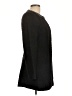 Zara 100% Acetate Black Coat Size L - photo 4