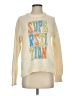 Mother Print Yellow Pullover Sweater Size S (estimated) - photo 1
