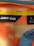 Lands' End 100% Polyester Orange Pullover Sweater Size L - photo 7