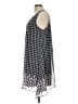 Max Studio 100% Polyester Houndstooth Gray Casual Dress Size L - photo 5