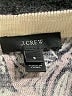 J.Crew 100% Wool Paisley Black Wool Pullover Sweater Size S - photo 7