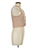 Forever 21 Tan Sleeveless Blouse Size L - photo 4