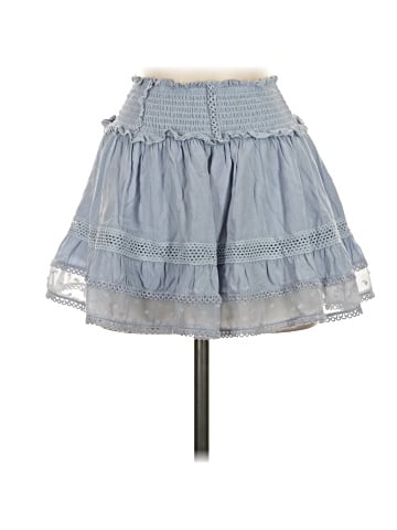 Katie J NYC Denim Skirt (view 1)
