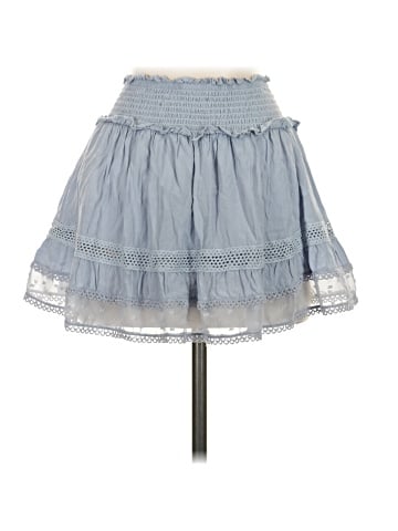 Katie J NYC Denim Skirt (view 2)