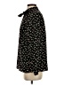 Uniqlo 100% Polyester Animal Print Black Long Sleeve Blouse Size S - photo 5