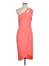 Venus Solid Orange Cocktail Dress Size L - photo 1