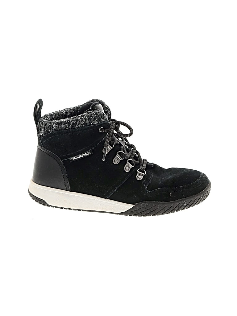 Pre-owned Weatherproof Ankle Boots In Black