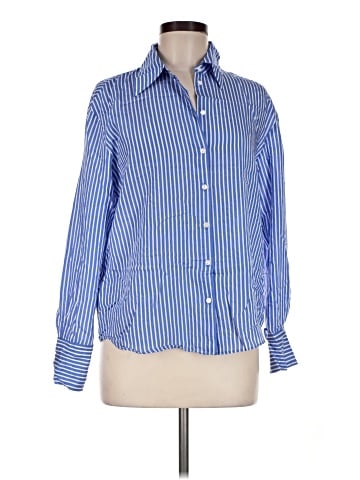 MNG Long Sleeve Button-Down Shirt (view 1)