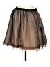 Bebe Solid Black Casual Skirt Size 10 - photo 1