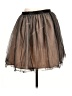 Bebe Solid Black Casual Skirt Size 10 - photo 2