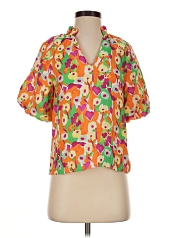 THML Short Sleeve Blouse (view 1)