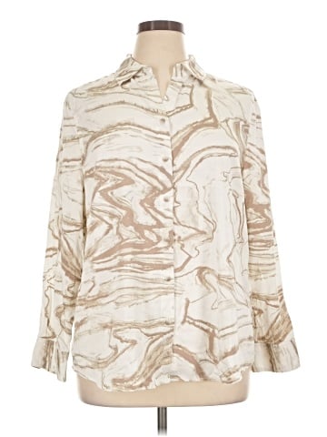 Chico's Long Sleeve Blouse (view 1)