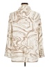 Chico's 100% Modal Print Ivory Long Sleeve Blouse Size XL - photo 2