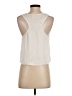 Ramy Brook 100% Polyester Ivory Sleeveless Top Size S - photo 2