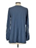 J.Jill Blue Long Sleeve Blouse Size XS - photo 2