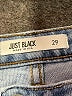 Just Black Hearts Blue Jeans Size 29 waist - photo 4