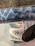 Just Black Hearts Blue Jeans Size 29 waist - photo 5