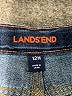 Lands' End 100% Cotton Blue Jeans Size 12 - photo 3