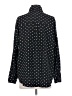 XXI 100% Polyester Polka Dots Black Long Sleeve Blouse Size S - photo 2