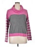 JCPenney Color Block Pink Pullover Sweater Size XL - photo 1