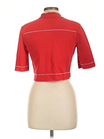 Maje 3/4 Sleeve Button-Down Shirt (view 2)