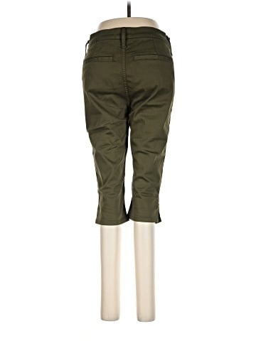 Madewell The '90s Capri Pant in Garment-Dyed Sateen (view 2)