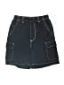 Cotton on Kids 100% Polyamide Black Cargo Shorts Size 6 - photo 1