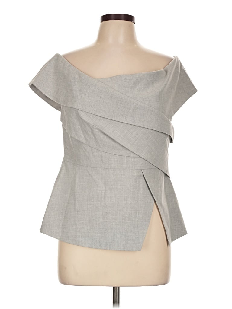 Loft Versa Sleeveless Blouse In Gray