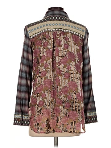 Soft Surroundings Long Sleeve Button-Down Shirt (view 2)