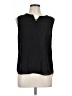 Laundry by Shelli Segal 100% Polyester Black Sleeveless Blouse Size 10 - photo 1