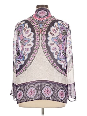 Travelers by Chico's 3/4 Sleeve T-Shirt (view 2)