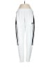Adidas 100% Polyester White Track Pants Size S - photo 1