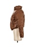 Aqua 100% Polyurethane Brown Jacket Size XS - photo 5