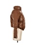 Aqua 100% Polyurethane Brown Jacket Size XS - photo 4