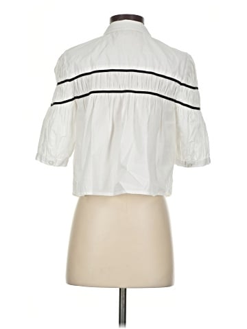 Maeve by Anthropologie Short Sleeve Blouse (view 2)