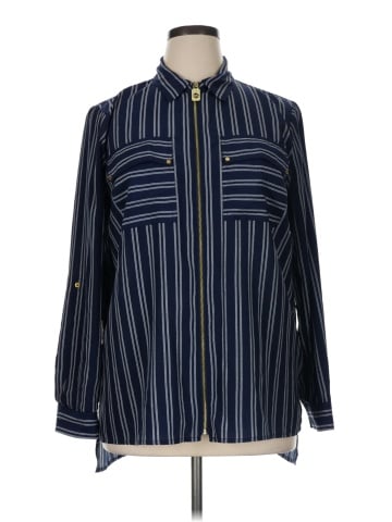 MICHAEL Michael Kors Long Sleeve Blouse (view 1)