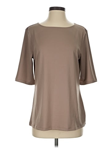 Susan Graver 3/4 Sleeve T-Shirt (view 1)