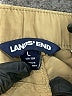 Lands' End 100% Nylon Solid Yellow Cargo Shorts Size 14 - 16 Husky - photo 3