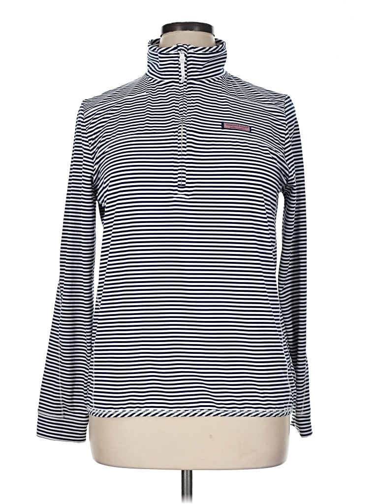 Pre-owned Vineyard Vines Fleece Jacket In Blue