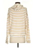 American Eagle Outfitters Stripes Gold Pullover Sweater Size S - photo 2