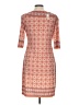 Max Studio Print Orange Casual Dress Size L - photo 2
