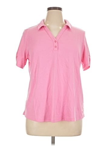 Isaac Mizrahi LIVE! Short Sleeve Polo (view 1)