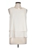 Monteau 100% Polyester Ivory Sleeveless Blouse Size L - photo 1