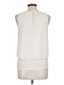 Monteau 100% Polyester Ivory Sleeveless Blouse Size L - photo 2