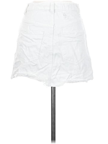 We the Free Denim Skirt (view 2)