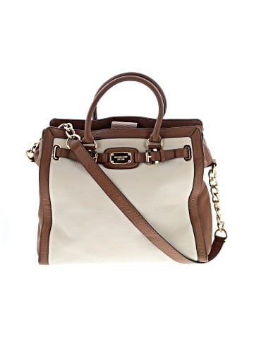 MICHAEL Michael Kors Leather Satchel (view 1)