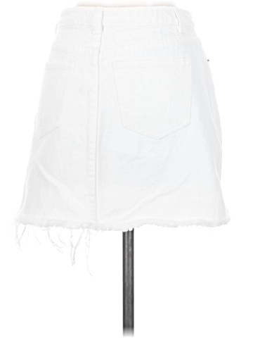 Signature 8 Denim Skirt (view 2)